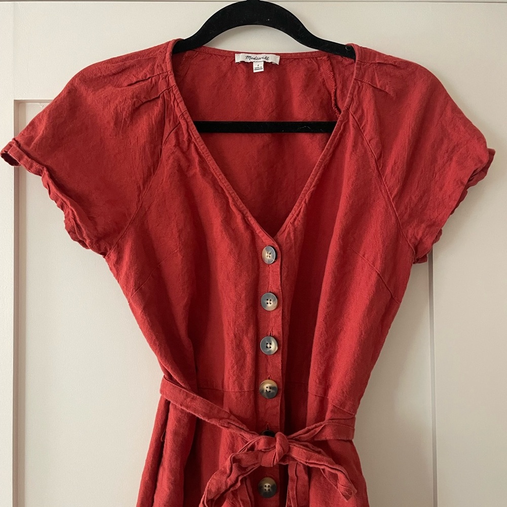 Madewell Linen Romper